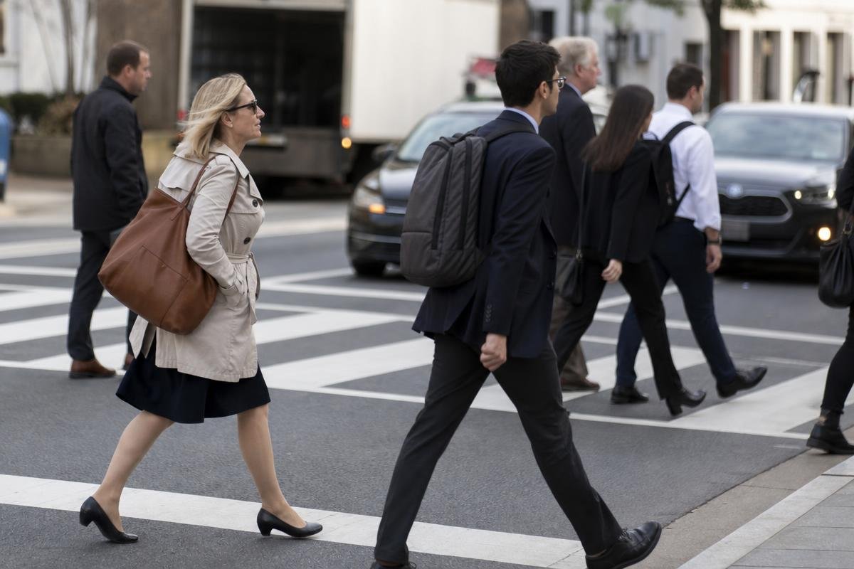 Pedestrian accident lawyer reviewing claim evidence in Alexandria, VA