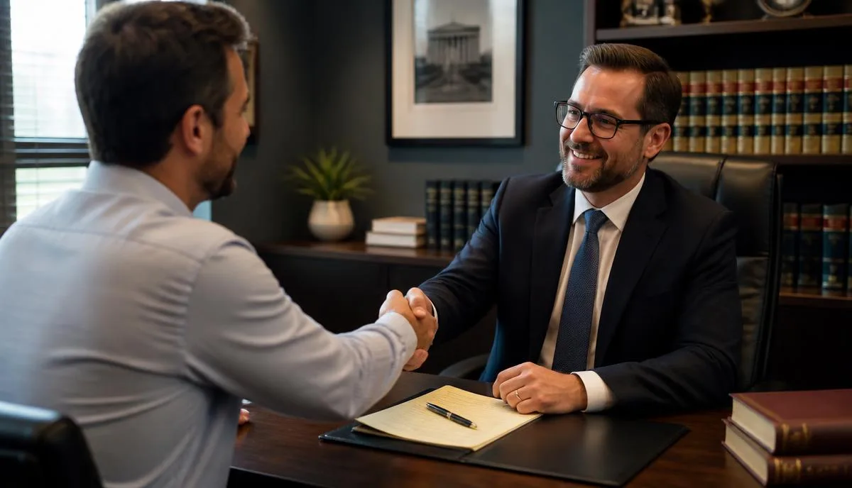 What happens after hiring a lawyer