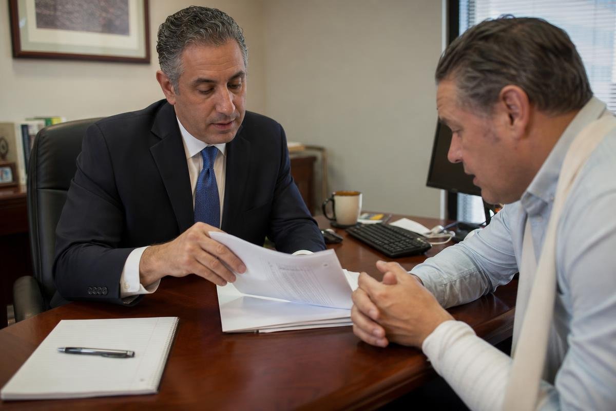 Workers' compensation claim documents reviewed by an Alexandria, VA attorney