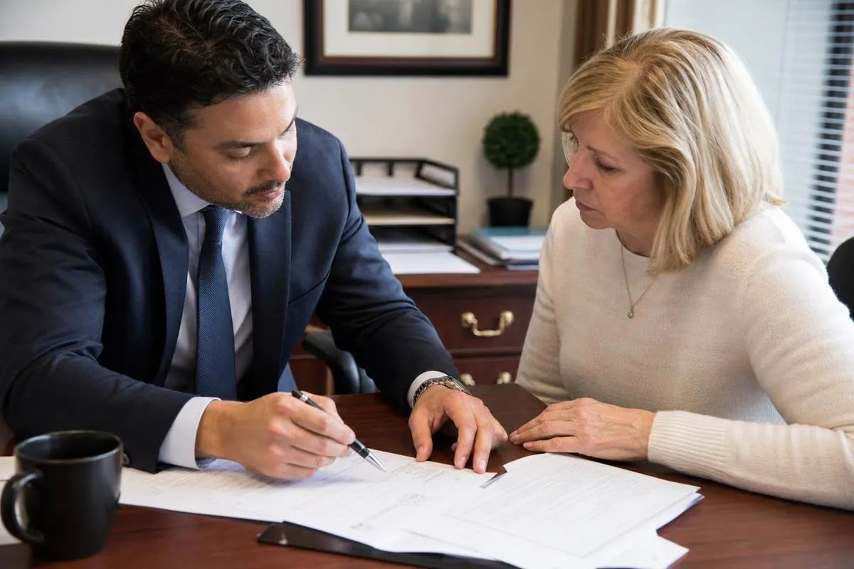 Wills & Estate Planning – Reviewing case details for a client in Alexandria, VA